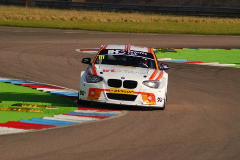 Andy Priaulx Thruxton Test 2015 BMW 1M