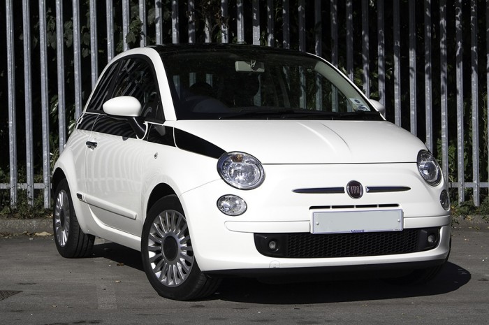 Emma's Fiat 500 Front Quater