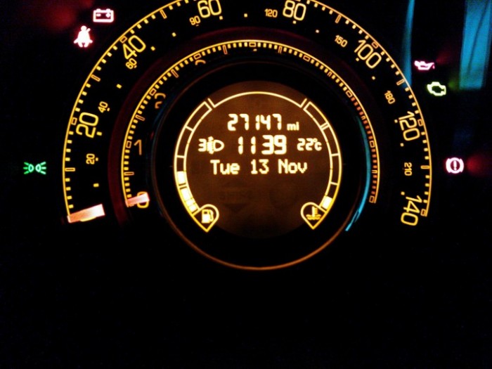 Dodgy Fiat 500 Temp Sensor