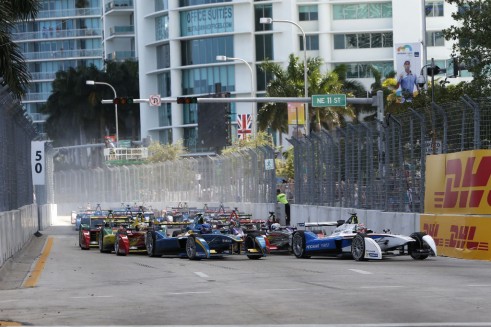 Formula E - Miami - Start