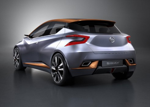 Nissan Sway Concept - Rear Quarter - carwitter