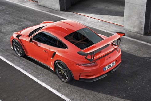 Porsche 911 GT3 RS - Rear Above Quarter - carwitter