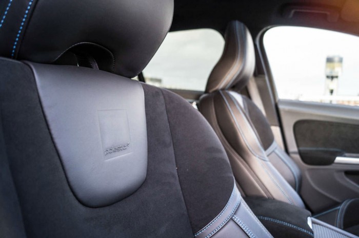 Volvo V60 Polestar Review - Polestar Logo Seats - Carwitter