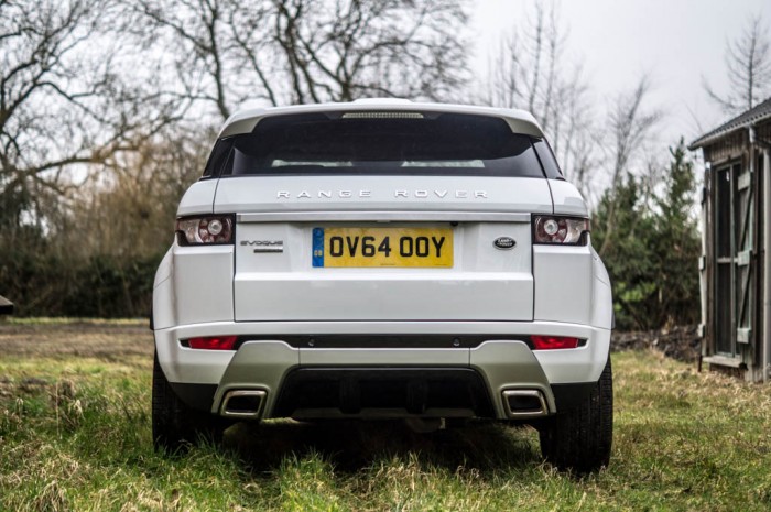 2015 Range Rover Evoque Autobiography 4WD Review - Rear - Carwitter