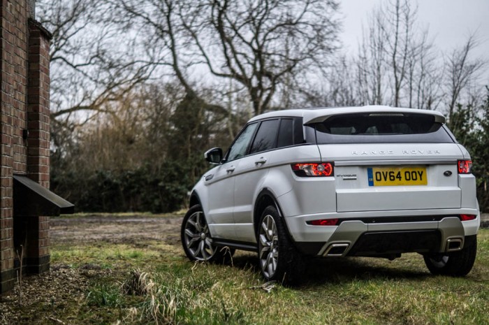 2015 Range Rover Evoque Autobiography 4WD Review - Rear Scene - Carwitter