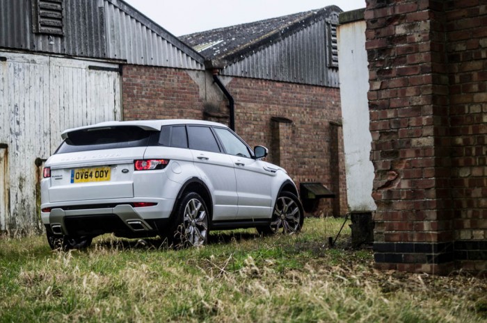 2015 Range Rover Evoque Autobiography 4WD Review - Rear Scene Far - Carwitter