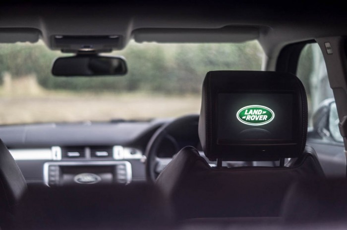 2015 Range Rover Evoque Autobiography 4WD Review - TV Headrest - Carwitter