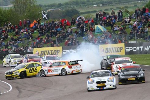 BTCC 15 Thrux Start