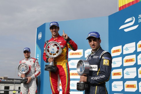 Formula E - Berlin - Podium