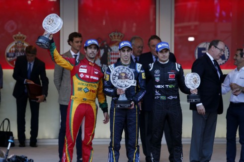 Formula E - Monaco - Podium