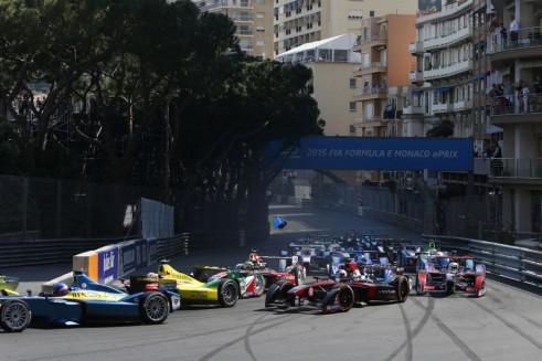Formula E - Monaco - Race Start