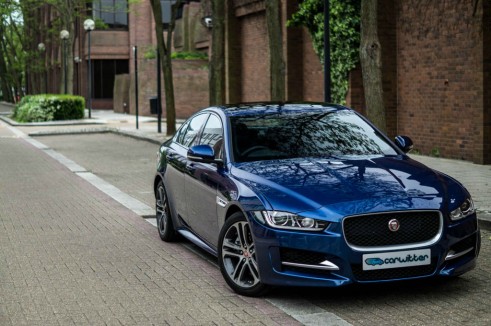 Jaguar XE Review UK First Drive - Front Angle Close - carwitter