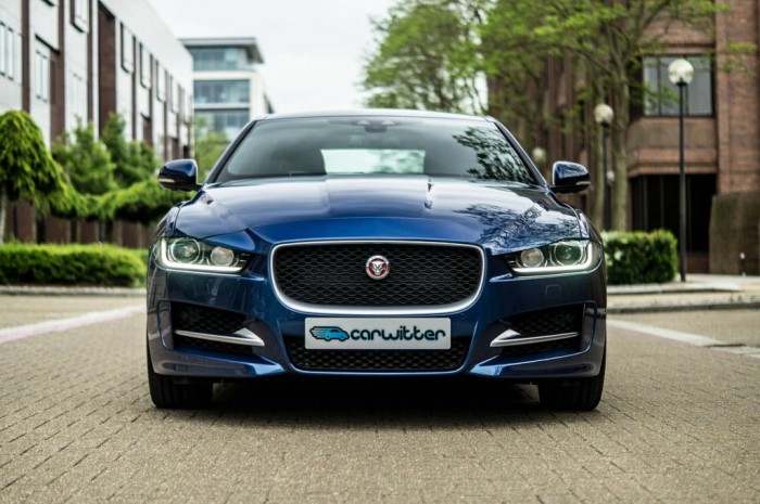 Jaguar XE Review UK First Drive - Front Low - carwitter