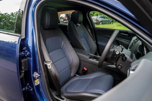 Jaguar XE Review UK First Drive - Front Seats - carwitter