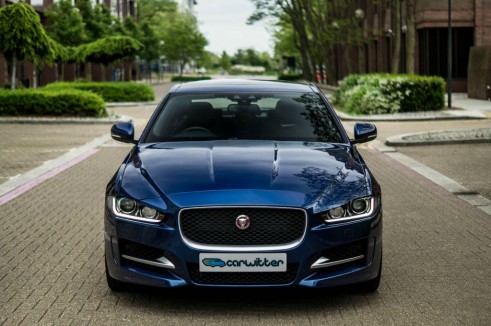 Jaguar XE Review UK First Drive - Front - carwitter