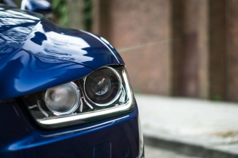 Jaguar XE Review UK First Drive - Headlight - carwitter