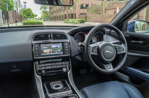 Jaguar XE Review UK First Drive - Interior Dash - carwitter
