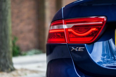Jaguar XE Review UK First Drive - Rear Badge - carwitter