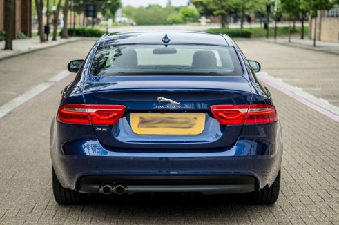Jaguar XE Review UK First Drive - Rear High - carwitter