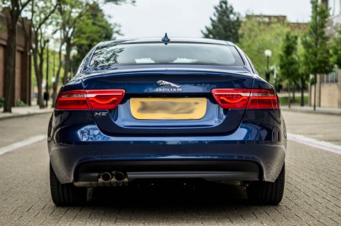Jaguar XE Review UK First Drive - Rear Low - carwitter
