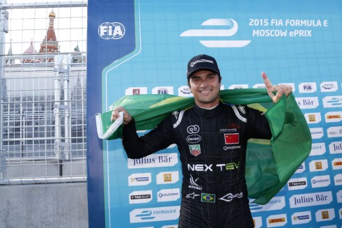 Formula E - Moscow - Piquet Jr Post Race