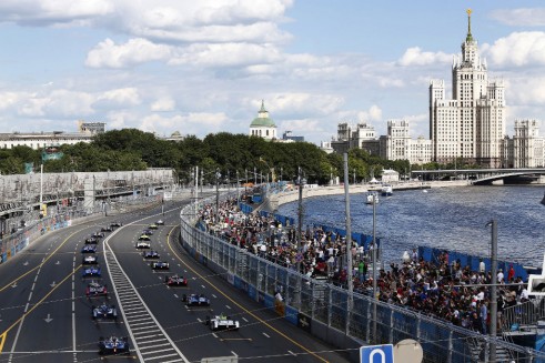 Formula E - Moscow - Start