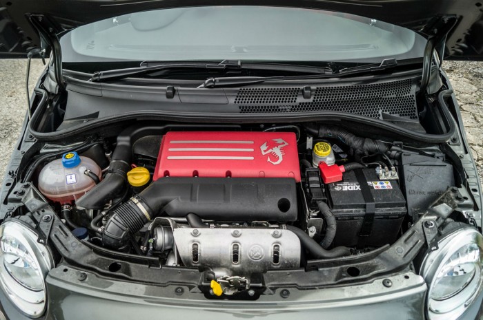 Fiat Abarth 500 595 Review - Engine Bay - carwitter