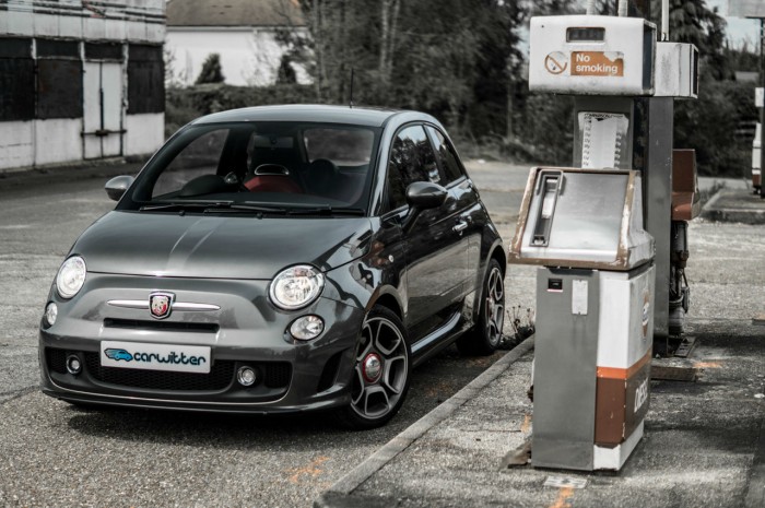 Fiat Abarth 500 595 Review - Front Angle - carwitter
