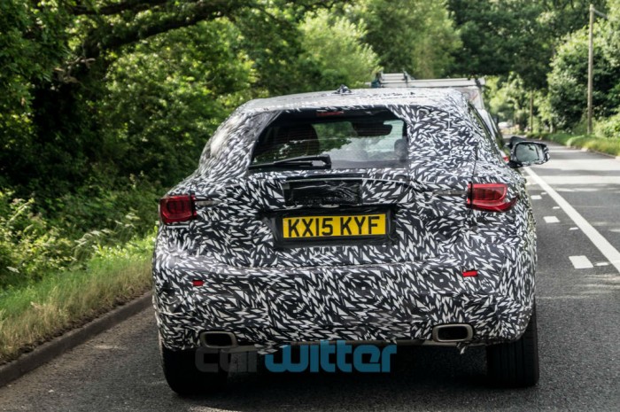 Infiniti QX30 Testing In UK - 01
