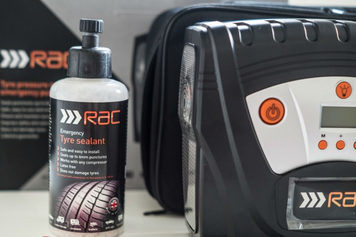RAC Tyre maintenance and puncture repair kit Review - Tyre Sealant - carwitter