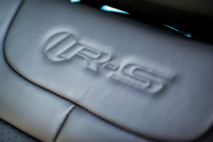 2014 Jaguar XFR-S Review - RS Emblem Leather Seats - carwitter