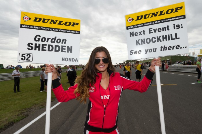 BTCC 15 SNetterton Grid Girl Knockhill