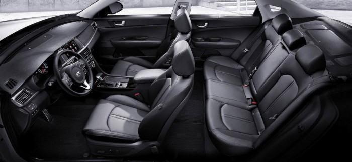 New Kia Optima - Interior Upper