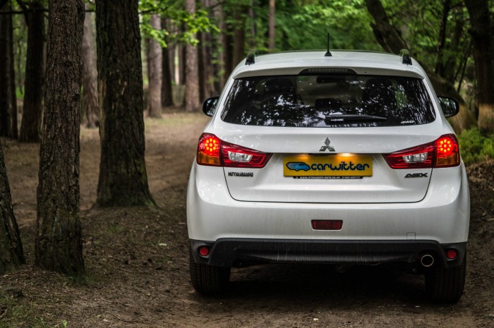 2015 Mitsubishi ASX 4WD - Review - Rear Close - carwitter