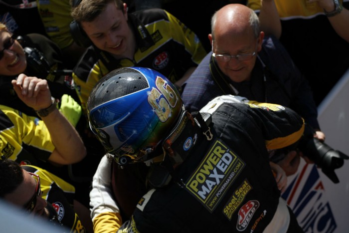 BTCC 15 Rockingham Cook Podium
