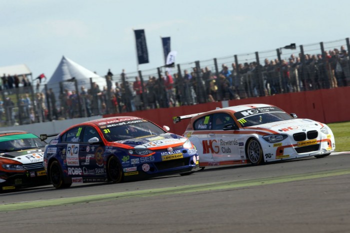 BTCC 2015 Silverstone Goff Prilaux