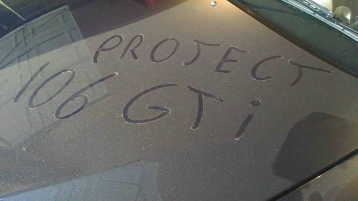 Peugeot 106 GTi - Project 106 GTi - carwitter
