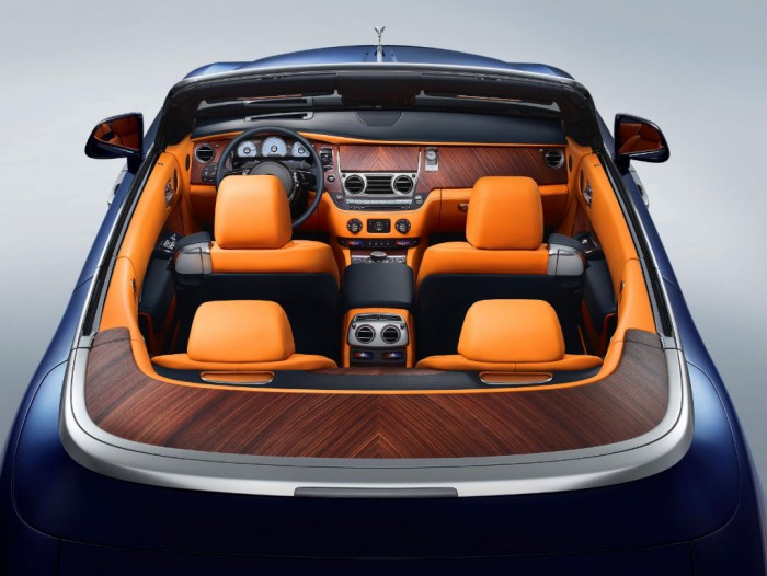 Rolls-Royce Dawn Interior Above