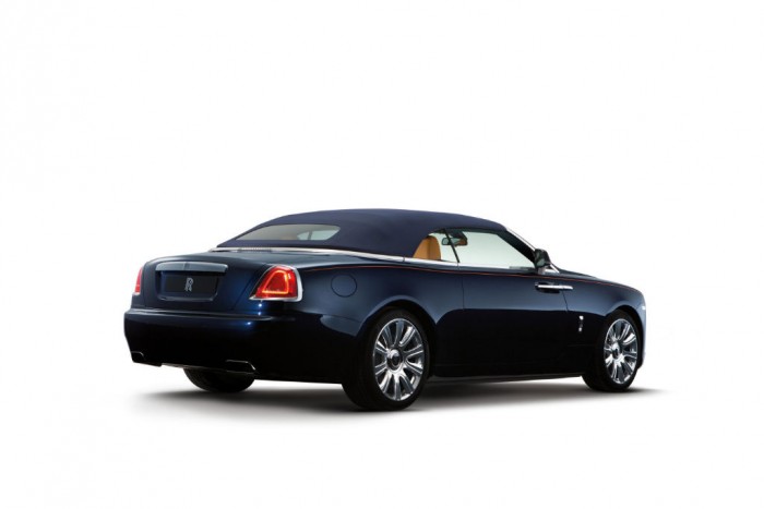 Rolls-Royce Dawn Rear Three Quarter Roof Closed