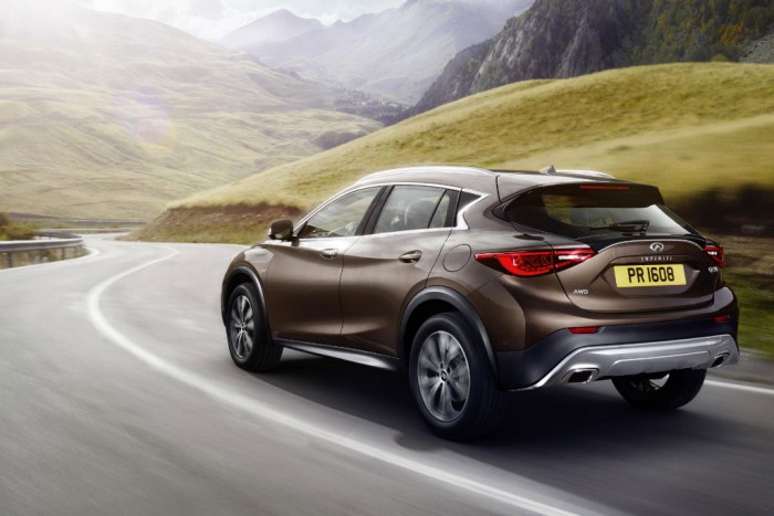 Infiniti QX30 - Rear Three Quarters