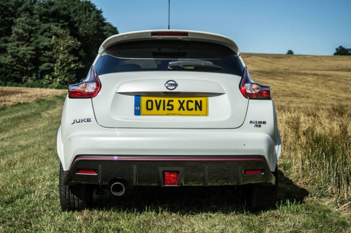 Nissan Juke NISMO RS Review - Rear - carwitter