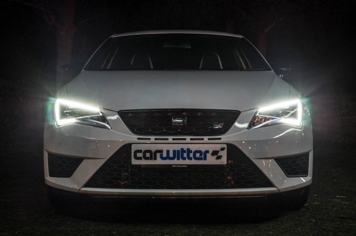 SEAT Leon Cupra 280 Review - Front Low - carwitter