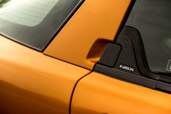 2005 Honda NSX - Imola Orange - Door Badge - carwitter