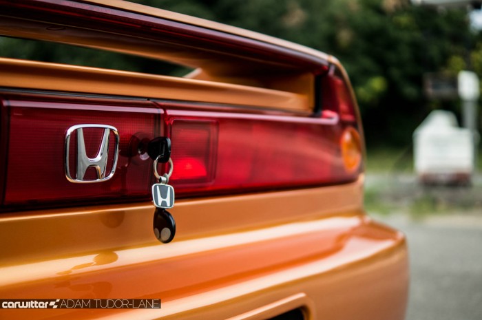 2005 Honda NSX - Imola Orange - Rear Badge Key - carwitter