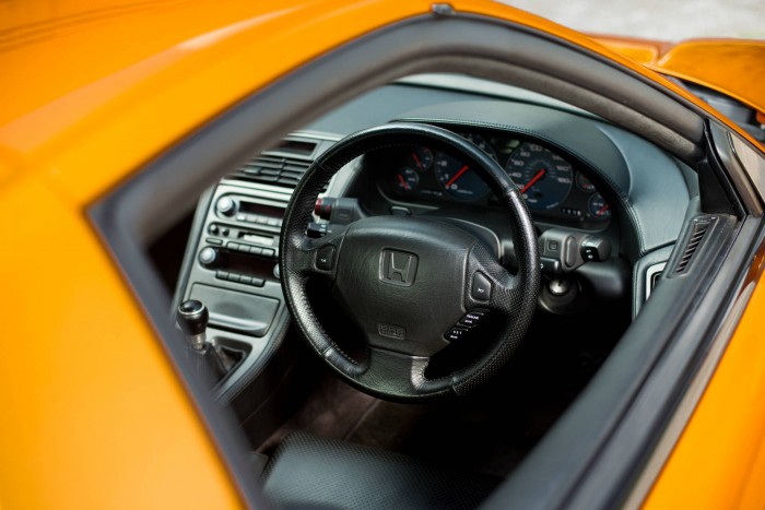 2005 Honda NSX - Imola Orange - Steering Wheel Interior - carwitter