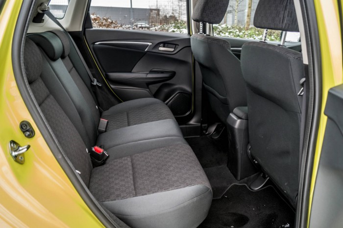 2016 Honda Jazz Review - Rear Seats - carwitter