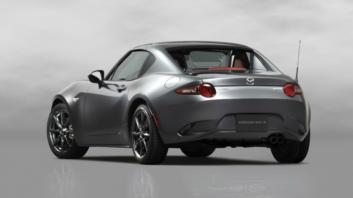 2016 Mazda MX-5RF - Rear Angle - carwitter