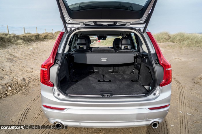2016 Volvo XC90 D5 Review - Boot Space - carwitter