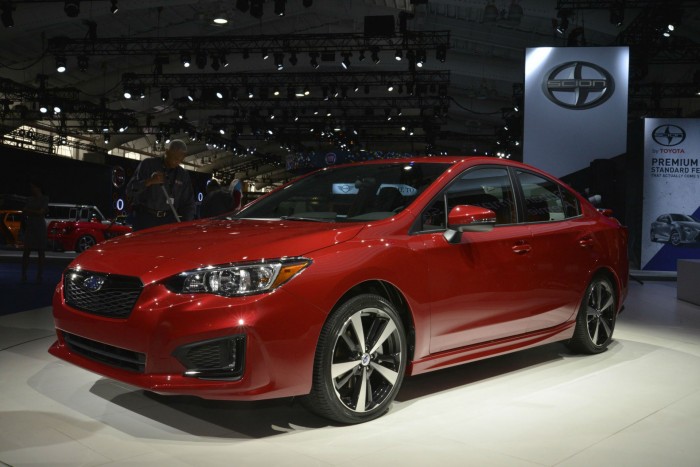 2017 Subaru Impreza - Front Angle - carwitter