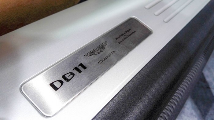 Geneva Motor Show 2016 - Aston Martin DB11 - Sill Plate - carwitter
